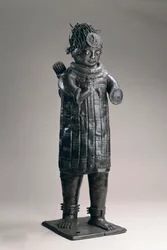 Łucznik, Tsoede, XIV-XV w. (brąz cynowy)